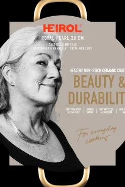 Heirol Paistinpannut<PAISTOKASARI KANNELLA 28 cm 4,1L Royal Pearl