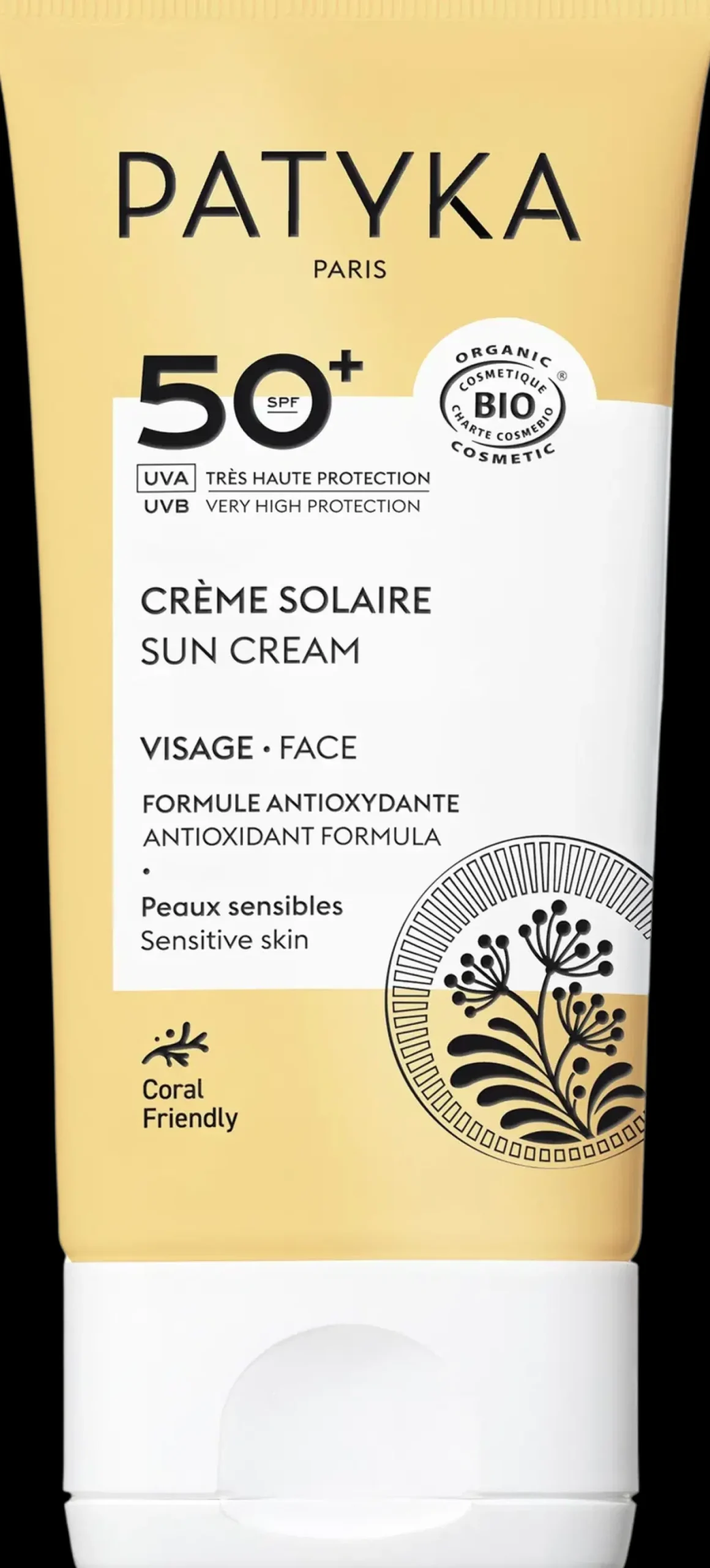 Patyka Ihohaasteet|Ihonhoito<Face Sun Cream SPF50 -Aurinkosuoja kasvoille 40ml