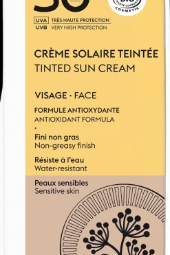 Clearance Tinted Face Sun Cream SPF50+ -sävyttävä aurinkovoide kasvoille 40ml Ihonhoito|Aurinkotuotteet