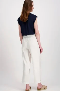 New PBO Kalono pellavahousut Housut