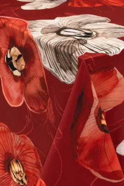 Pentik Pöytäliinat Ja -tabletit<Haave pöytäliina puuvillasatiini 145x250 cm punainen