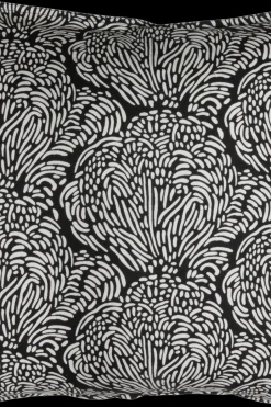 Outlet Jäkälä Tyynynpäällinen Musta 45x45 cm Sisustustyynyt Ja Tyynynpäälliset