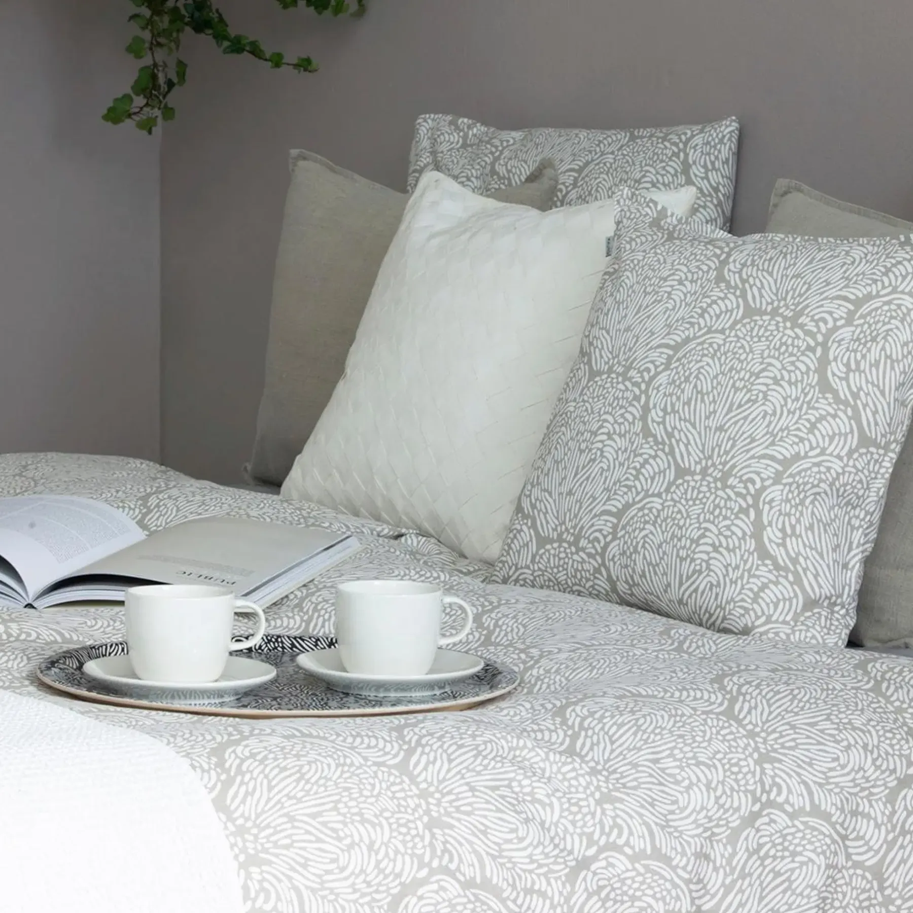 Pentik Sisustustyynyt Ja Tyynynpäälliset<Jäkälä Tyynynpäällinen Vaaleanruskea 45x45 cm