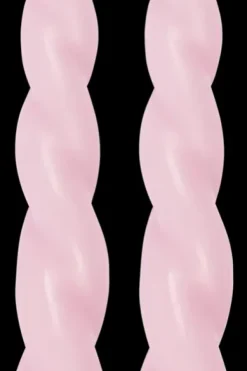 Sale Kierre kruunukynttilä 28 cm 2 kpl/pkt, vaaleanpunainen Kynttilät