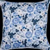 Best Lapin Kukka tyynynpäällinen 45x45 cm, sininen Sisustustyynyt Ja Tyynynpäälliset