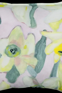 Online Narsissi tyynynpäällinen 45x45 cm keltainen Sisustustyynyt Ja Tyynynpäälliset