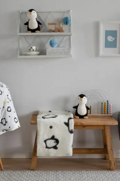 Pentik Lasten Ja Vauvojen Pussilakanasetit<Pingviini pussilakanasetti 85x125 cm + 36x46 cm