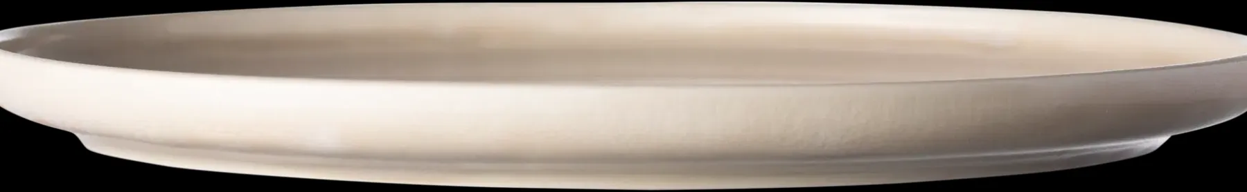 Discount Tuntu lautanen 25 cm, luonnonvalkoinen Lautaset