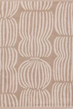 Pentik Pyyhkeet<Vilja käsipyyhe 50x70 cm vaaleanruskea