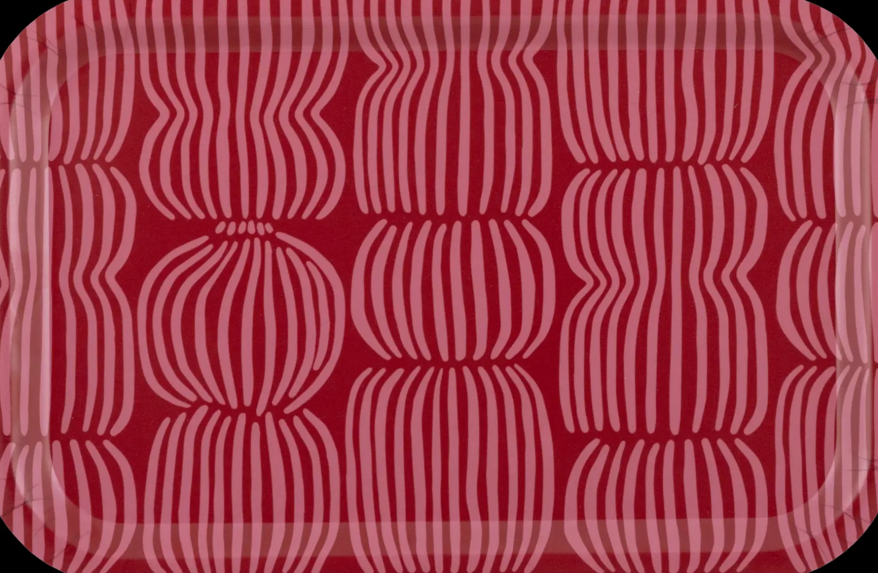 Vilja tarjotin 20x27 cm punainen Tarjoiluastiat