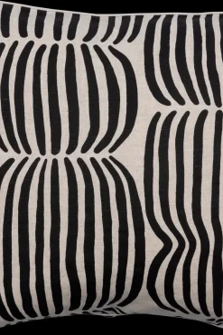 Pentik Sisustustyynyt Ja Tyynynpäälliset<Vilja tyynynpäällinen puolipellava 45x45 cm, musta