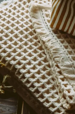 Pentik Pyyhkeet<Vohveli froteepyyhe vaaleanruskea 50x70 cm