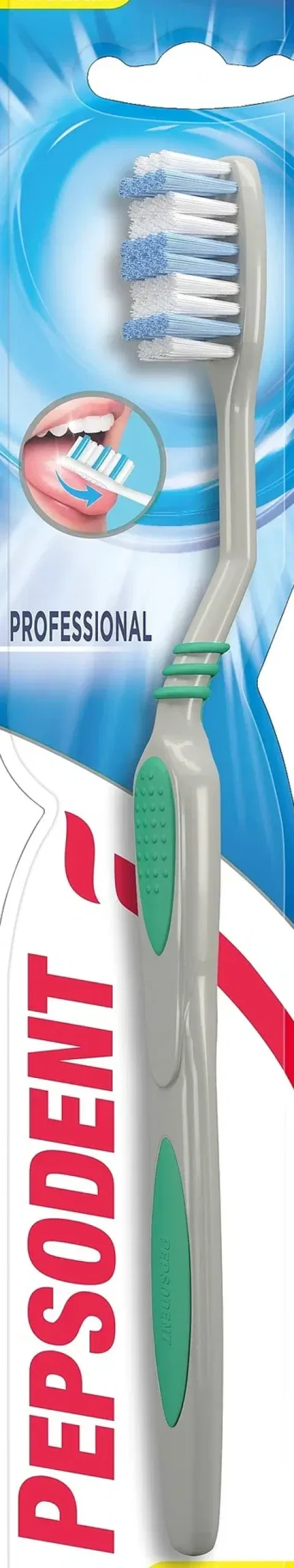 Pepsodent Suuhygienia|Suuhygienia<Professional Medium Hammasharja Tehokas 1 kpl