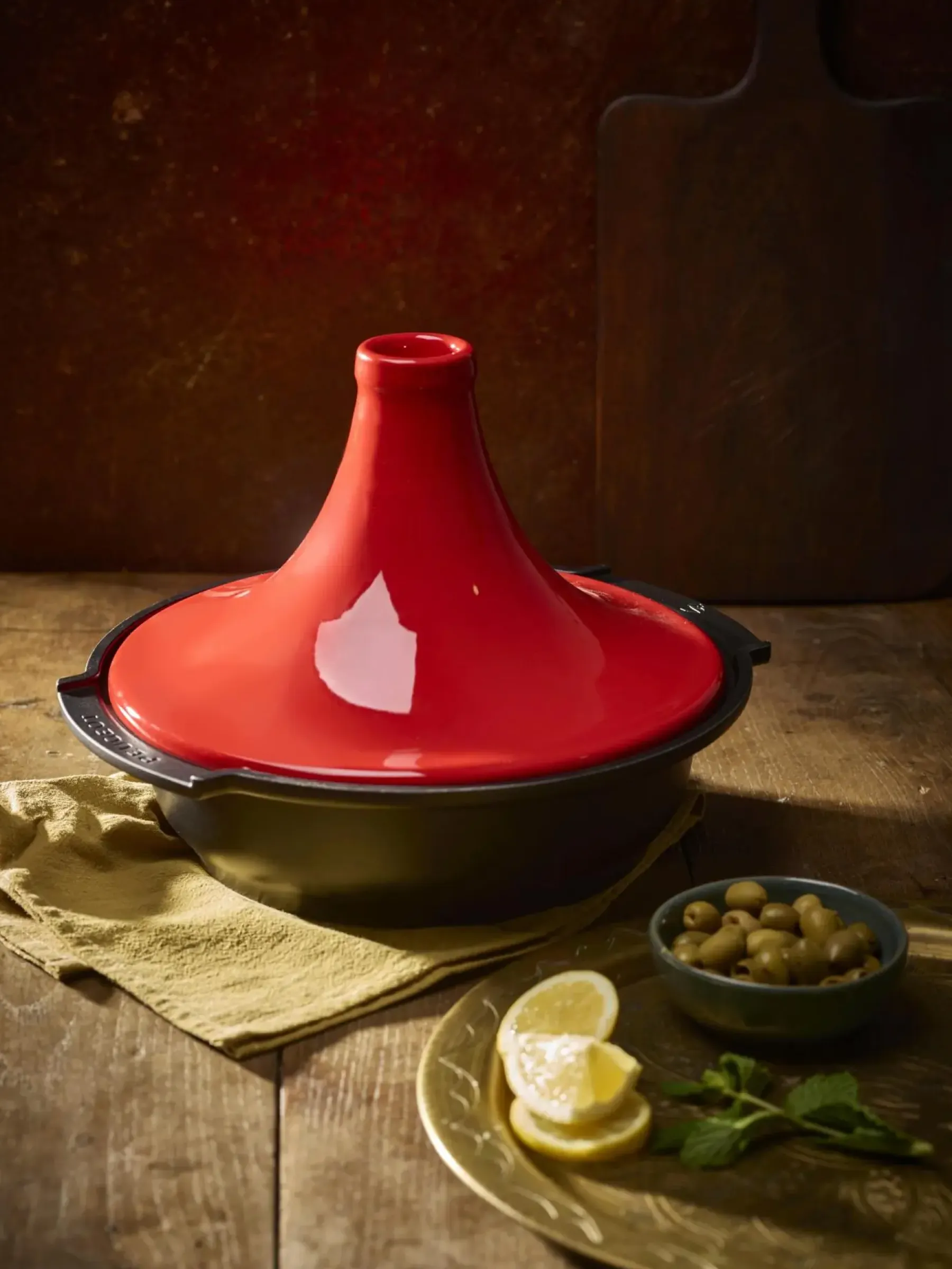 Peugeot Padat<Atlas tagine 30 cm punainen