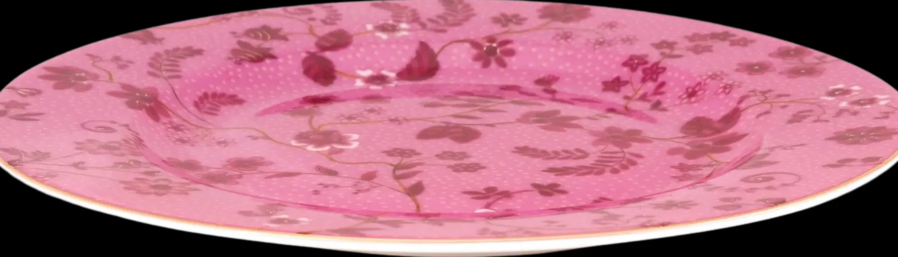 Pip Studio Lautaset<Jolie Flowers lautanen 17 cm pinkki