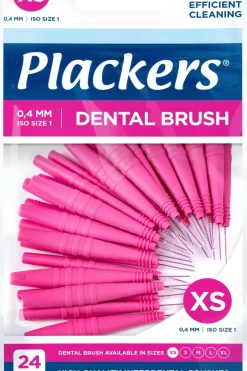 Plackers Suuhygienia|Suuhygienia<Dental Brush Hammasväliharja XS 0,4mm 24kpl