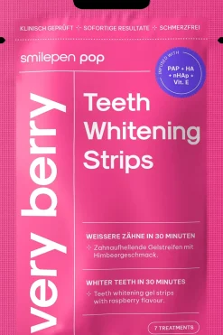 POP Suuhygienia|Suuhygienia<Teeth Whitening Strips - Very Berry -hampaiden valkaisuliuskat