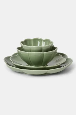 Outlet Florence lautanen 21 cm vihreä Lautaset