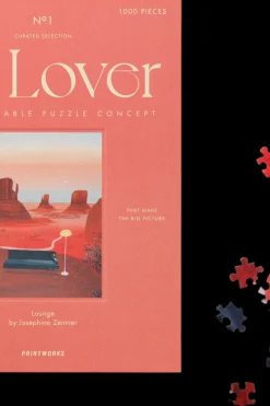 Hot Art Lover Book palapeli, 1000 palaa Palapelit Ja Muut Pelit