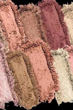 Mini Artistry 10 Shade Palette luomiväripaletti Bare Rose 16 g Silmämeikit