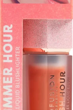 Online Shimmer Hour Liquid Blush nestemäinen poskipuna 6 ml Kasvomeikit