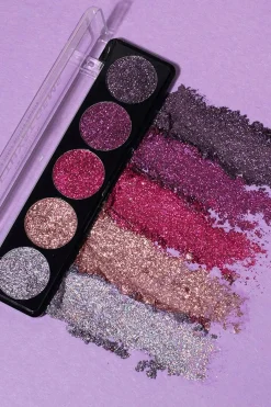 Profusion Cosmetics Silmämeikit<viiden sävyn glitterpaletti Amethyst Gems 4,5 g
