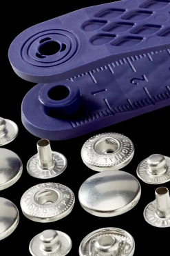 Prym Muut Käsityötarvikkeet<painonappi 15mm 10kpl hopeanvärinen