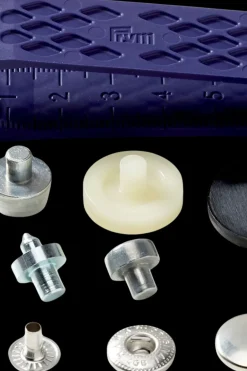 Prym Muut Käsityötarvikkeet<painonappi 15mm 10kpl hopeanvärinen