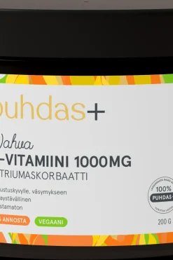 Puhdas+ Vitamiinit<C-Vitamiini 200g