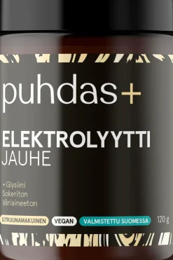 Puhdas+ Urheilujuomat<Elektrolyyttijauhe sitruuna 120 g