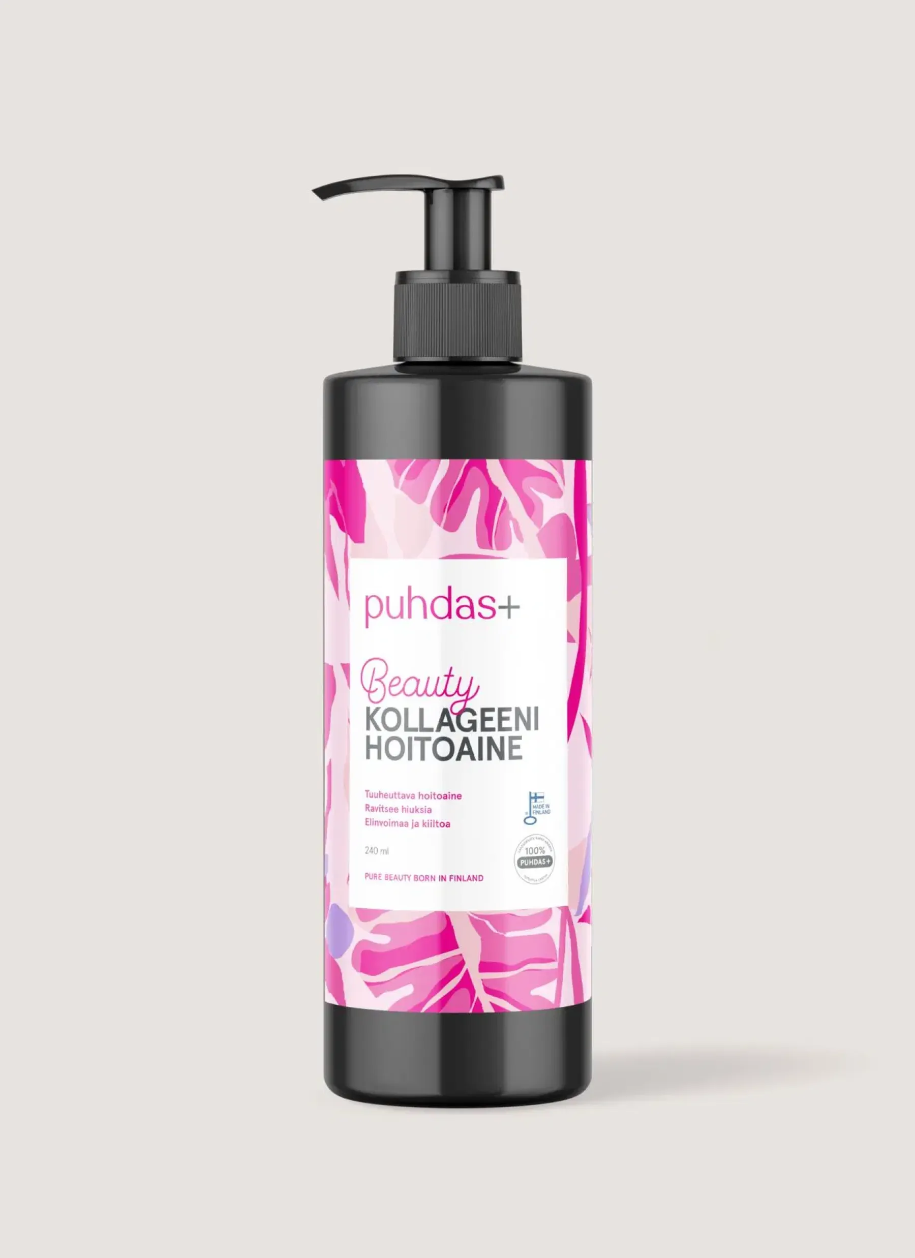 Hot Kollageeni&Biotiini Hiustenhoitoaine 200ml +20% kampanjapakkaus Hiustenhoito