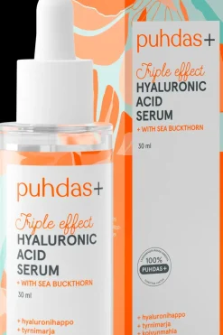 Puhdas+ Kasvojenhoito<Kolmitehoinen Hyaluronihapposeerumi + tyrnimarja 30 ml