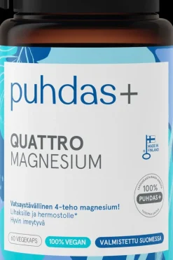 Best Quattro Magnesiumvalmiste 36g/60kaps Kivennäis- Ja Hivenaineet