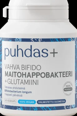 Hot Vahva Bifido Maitohappobakteeri + glutamiini 60 vegekaps Maitohappobakteerit
