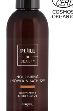 Pure=Beauty Ihonhoito|Vartalonhoito<Nourishing Shower & Bath Oil with Hempseed & Vitamin E suihkuöljy 200 ml