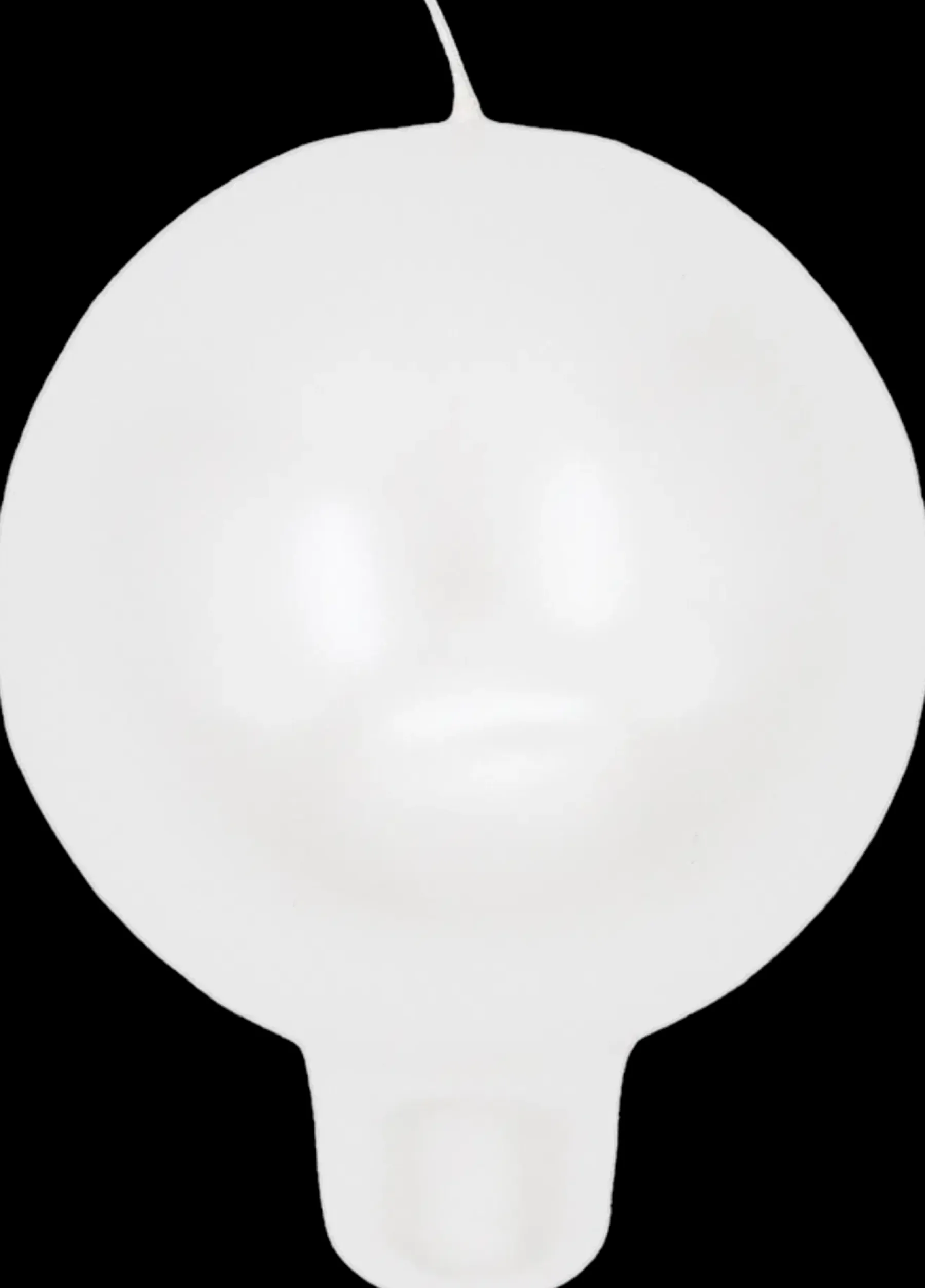 Sale kannallinen metallihohtopallokynttilä 7x8cm, helmiäinen Kynttilät