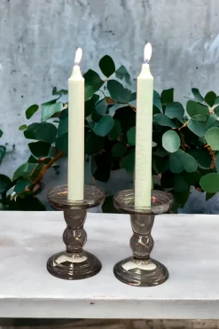 Clearance kruunukynttilä Oliva 4kpl salvia oliiviöljysteariini 20cm Kynttilät