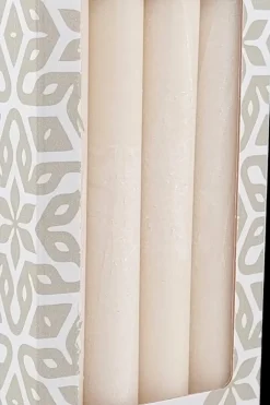 Puttipaja Kynttilät<Oliva kruunukynttilä 4kpl valkoinen