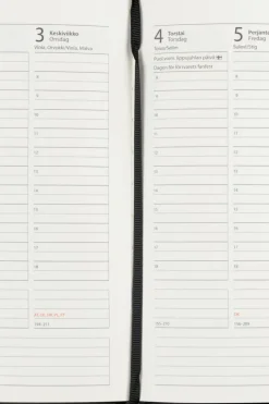 Hot Pöytäkalenteri A5 musta Kalenterit