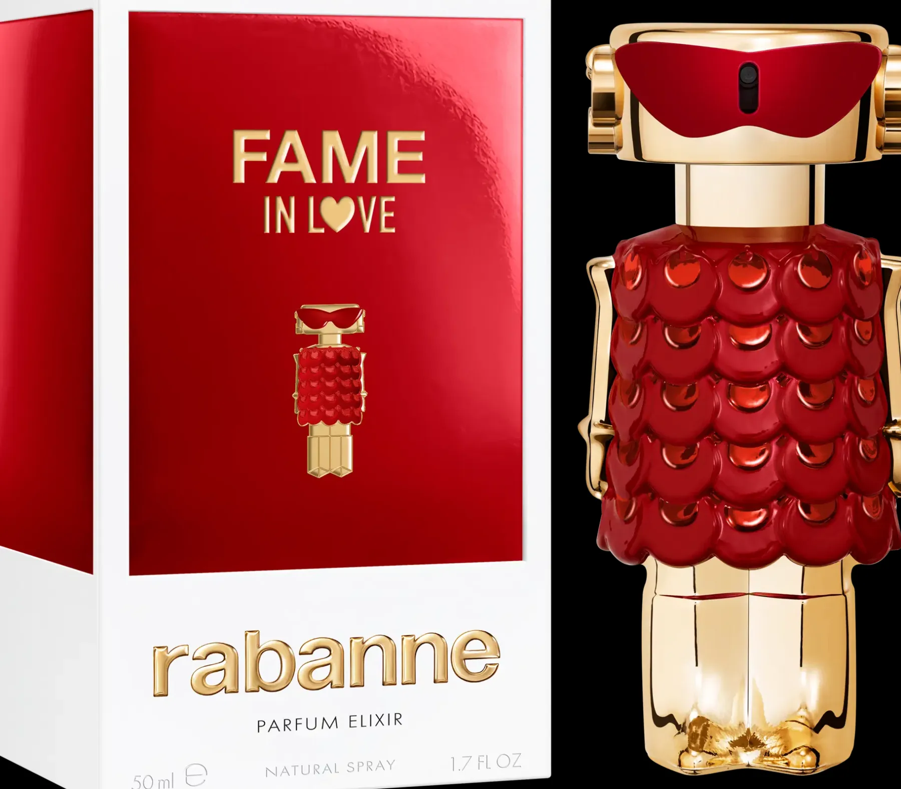 Rabanne Hajuvedet<Fame In Love Parfum Elixir 50ml -tuoksu