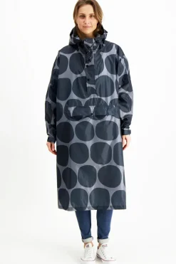 RAINKISS Sadeasut Ja Sateenvarjot|Takit<Black Polka sadeviitta