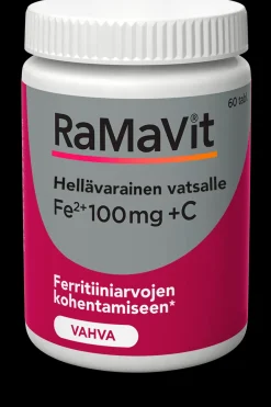 Discount Rauta 100 mg 60 tabl. Kivennäis- Ja Hivenaineet
