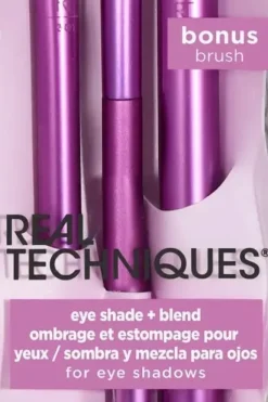 Real Techniques Meikkipakkaukset|Meikkisiveltimet Ja -Välineet<Eye Shade + Blend - luomivärisivellintrio
