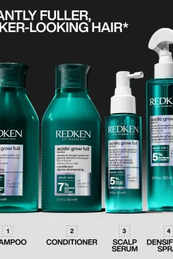 Clearance Acidic Grow Full System hoitosuihke oheneville hiuksille. Auttaa vahvistamaan ja tuuheuttamaan hiuksia. Hiustenhoito