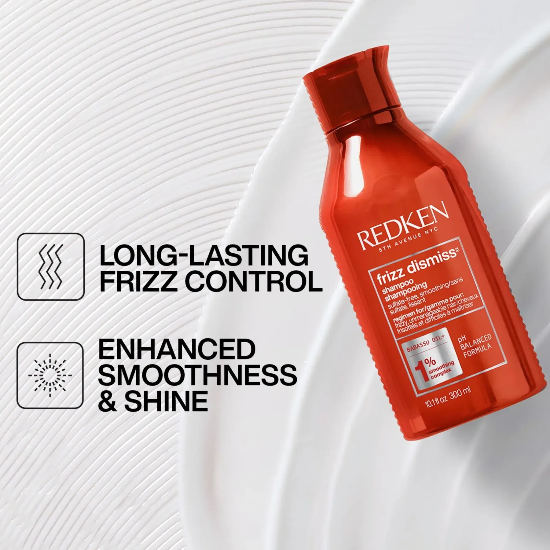 Redken Shampoot|Kampaamotuotteet<Frizz Dismiss Shampoo 300 ml