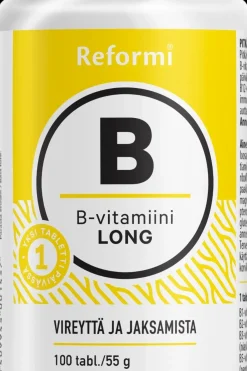 B-vitamin Long 100tabl ravintolisä Vitamiinit