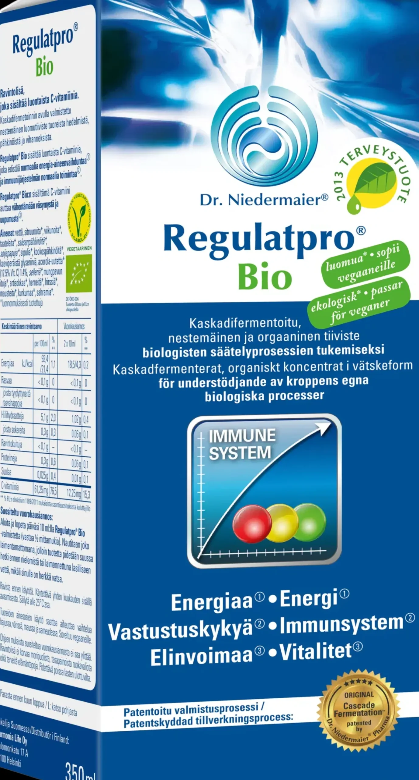 Discount RegulatPro Bio Luomu Ravintolisä biologisten säätelyprosessien tukemiseksi 350 ml Erityisvalmisteet