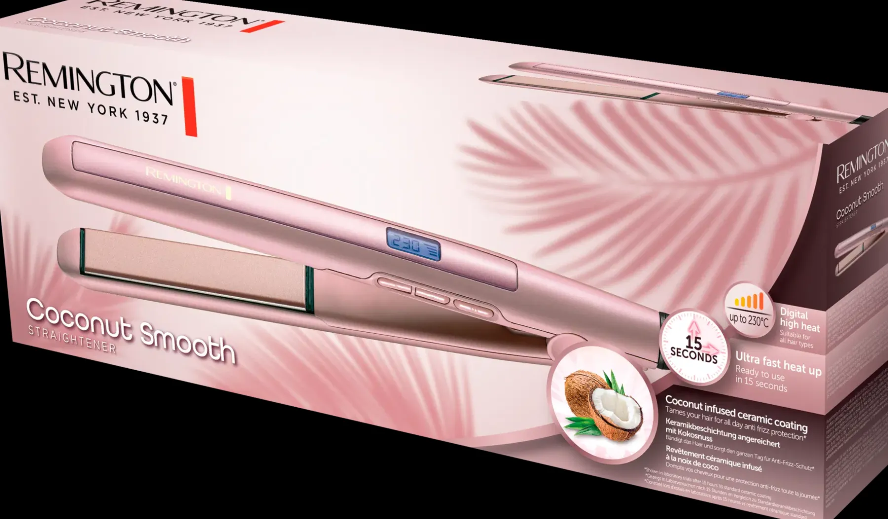Remington Hiusten Muotoilulaitteet<suoristusrauta Coconut Smooth S5901