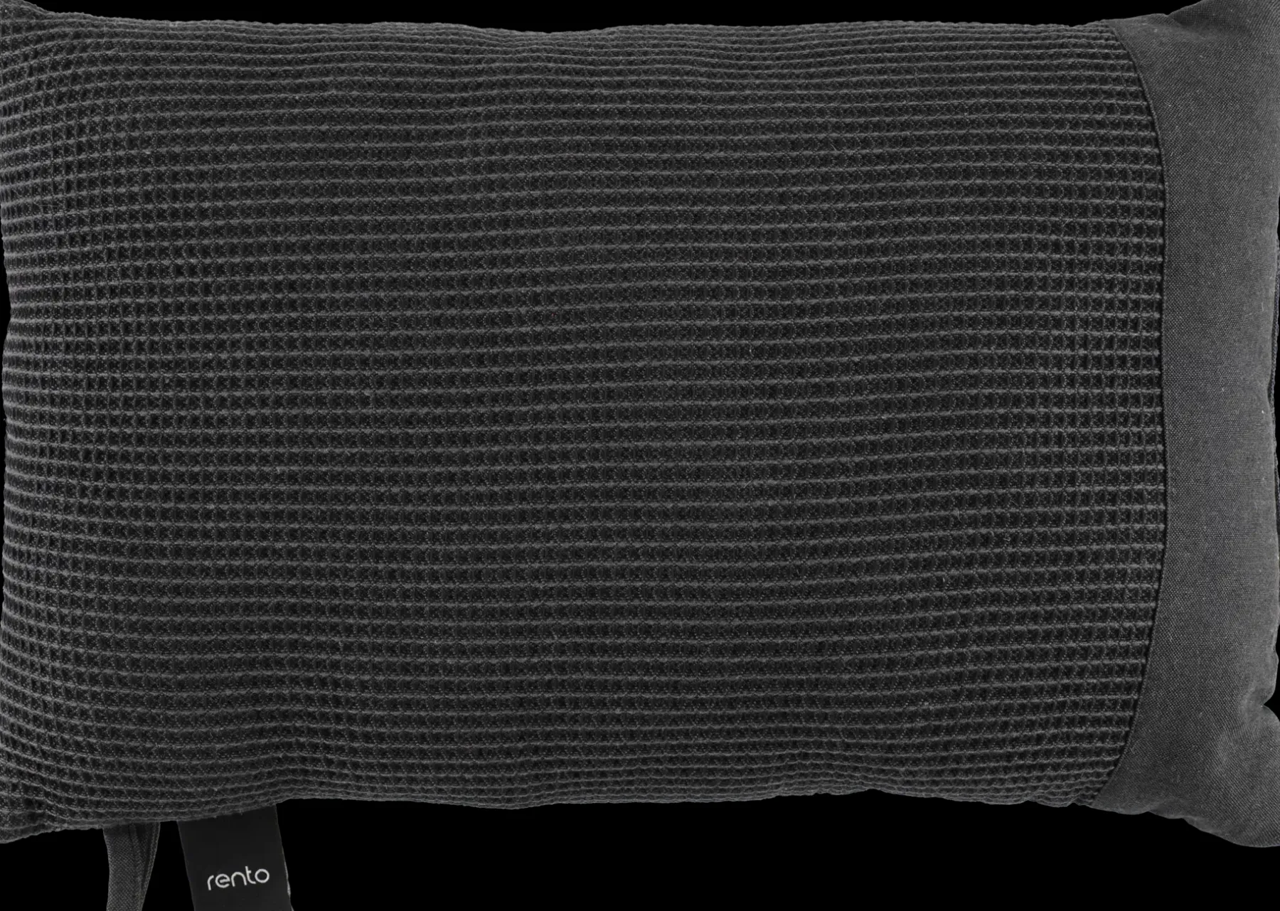 Outlet Kenno saunatyyny XL 50x33 cm musta/harmaa Sauna