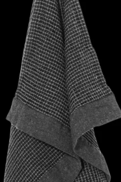 Rento Pyyhkeet<Pyyhe Kenno 50x70 cm musta/harmaa